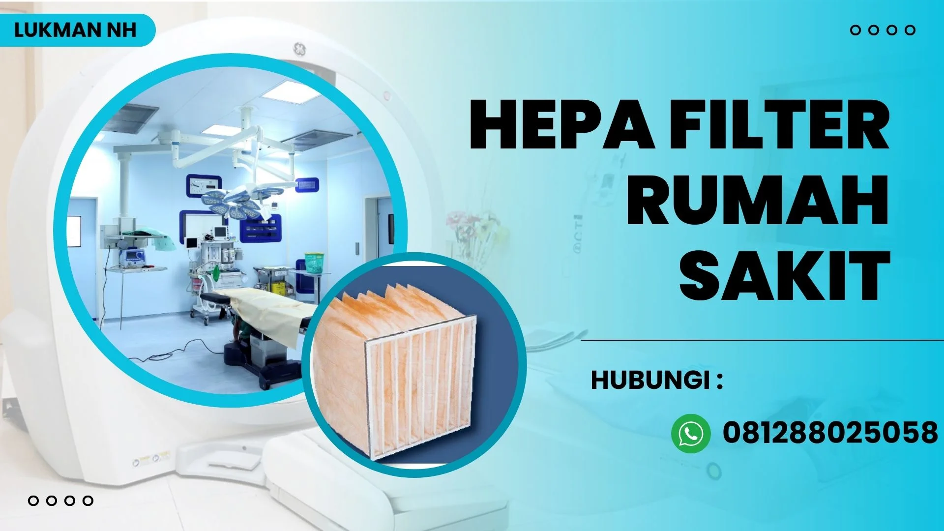 Tingkatkan Kualitas Udara di Rumah Sakit, Temukan Solusi Terbaik Hepa Filter Lebih Bersih Hubungi 081288025058